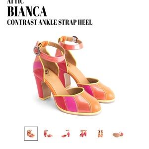 John Fluevog Attic Bianca heels size 8.5